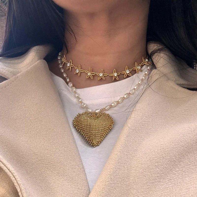Collares artesanales hechos a mano de Juliana Vélez Accesorios